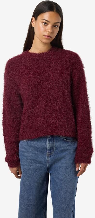 Noisy may Trui met ronde hals NMSASSY L S O-NECK KNIT FWD NOOS - Foto 7