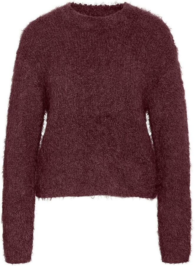Noisy may Trui met ronde hals NMSASSY L S O-NECK KNIT FWD NOOS - Foto 6