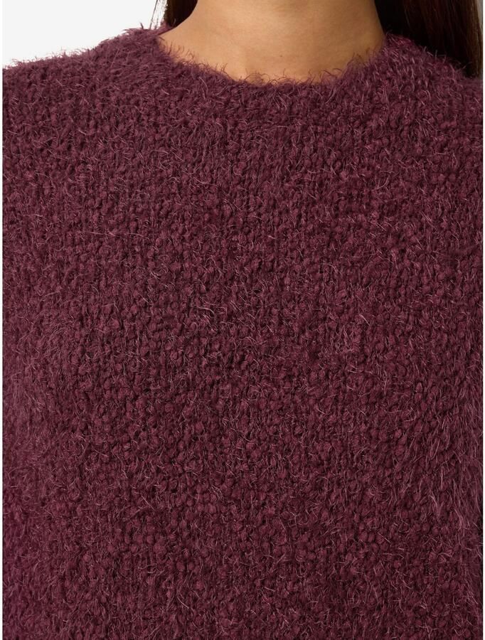 Noisy may Trui met ronde hals NMSASSY L S O-NECK KNIT FWD NOOS