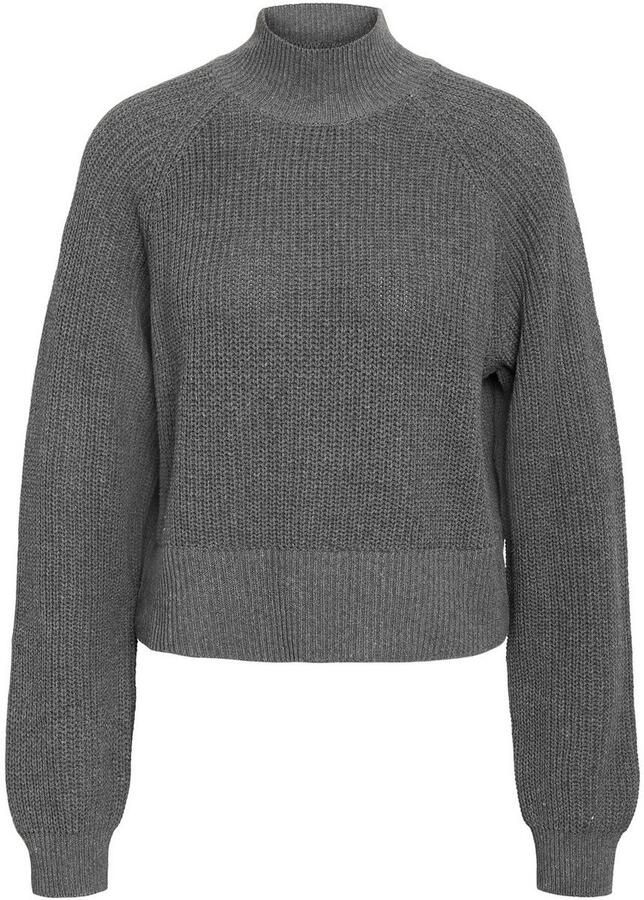 Noisy may Trui met staande kraag NMDARA L S HIGH NECK KNIT FWD NOOS - Foto 7