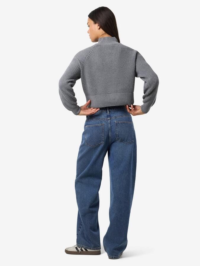 Noisy may Trui met staande kraag NMDARA L S HIGH NECK KNIT FWD NOOS - Foto 2