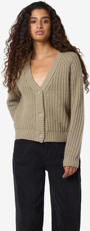 Noisy May Gebreid jack met knoopsluiting model 'CHARLIE - Foto 5