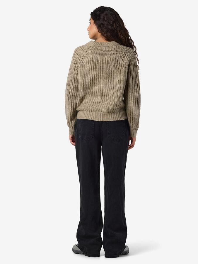 Noisy May Gebreid jack met knoopsluiting model 'CHARLIE - Foto 4