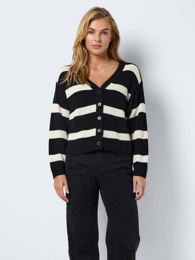 Noisy may Vest NMMAYSA L S V-NECK KNIT CARDIGAN NOOS - Foto 3