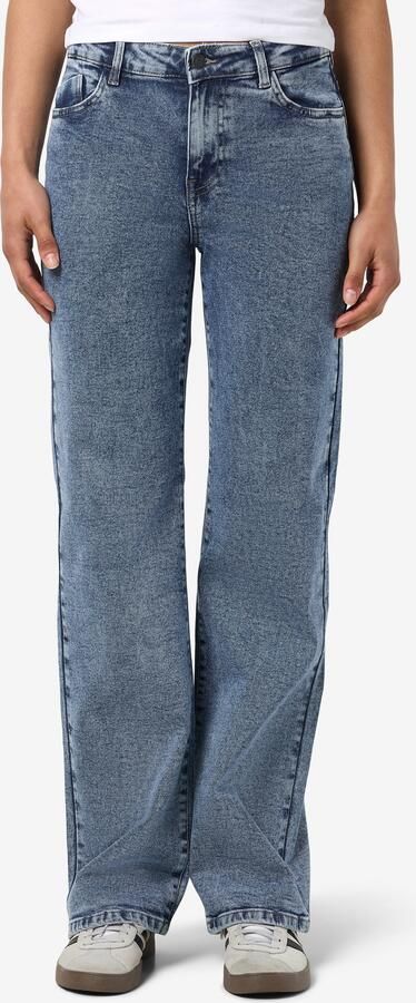 Noisy May Wide fit jeans van biologische katoenmix model 'Myolanda' - Foto 8