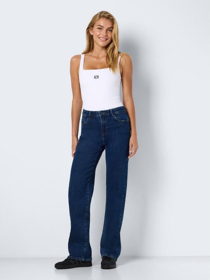 Noisy may Wijde jeans NMYOLANDA NW WIDE JEANS AZ365DB FWD NOOS - Foto 3