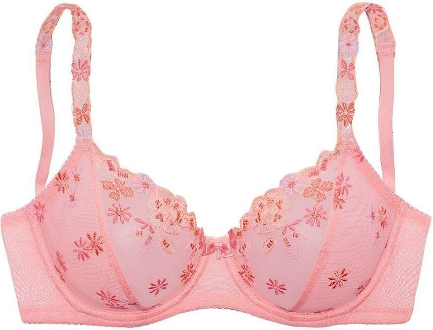 Nuance Beugel-bh gemaakt van uniek kant in een zomerse look lingerie - Foto 5