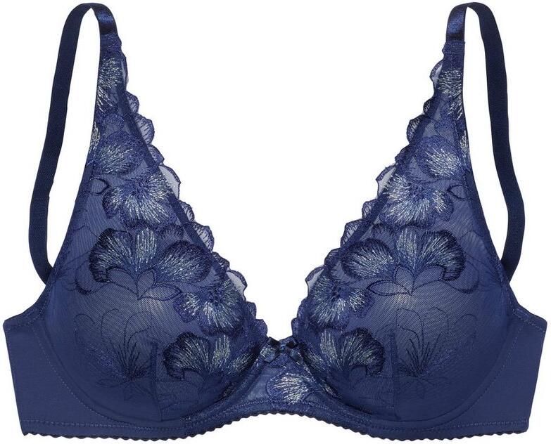 Nuance Beugel-bh in high-apex-design van geborduurde kant met fijne glinsterende details - Foto 4