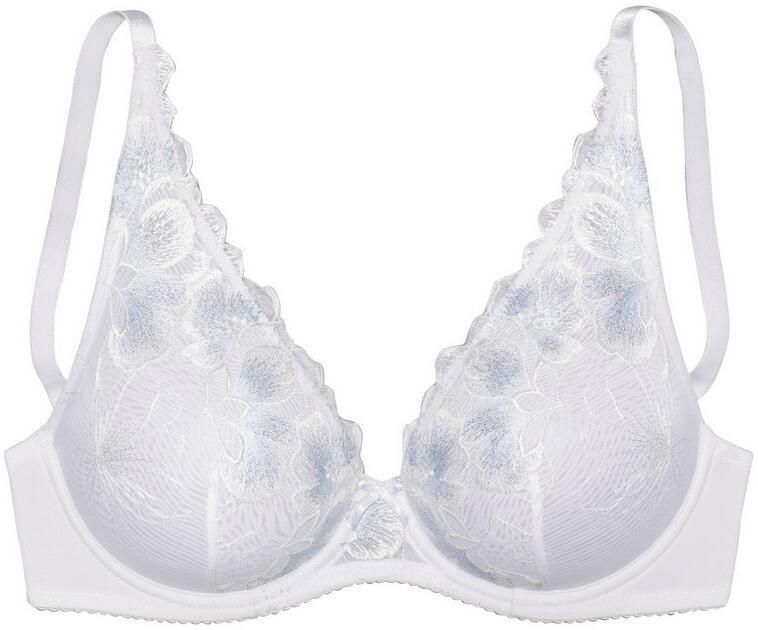 Nuance Beugel-bh in high-apex-design van geborduurde kant met fijne glinsterende details - Foto 4