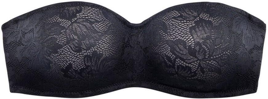 Nuance Beugel-bh met afneembare bretels en details van gebloemde kant - Foto 3