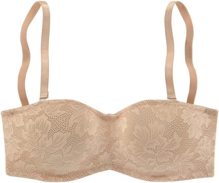 Nuance Beugel-bh met afneembare bretels en details van gebloemde kant