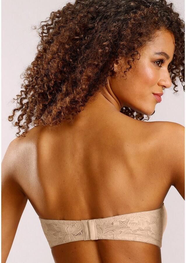 Nuance Beugel-bh met afneembare bretels en details van gebloemde kant - Foto 2