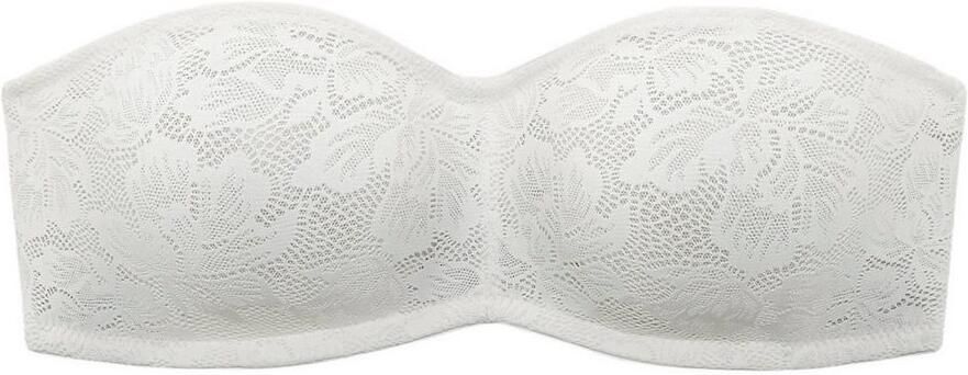 Nuance Beugel-bh met afneembare bretels en details van gebloemde kant - Foto 4