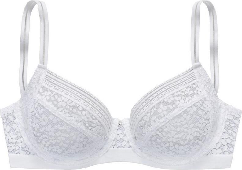 Nuance Beugel-bh uit zachte jacquardkant met elegante hart-accessoire lingerie - Foto 3