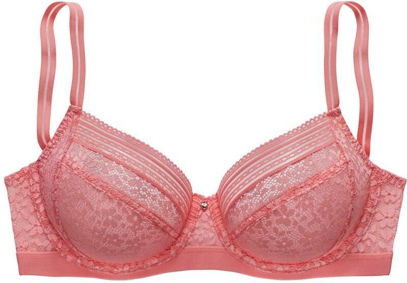 Nuance Beugel-bh uit zachte jacquardkant met elegante hart-accessoire lingerie - Foto 3