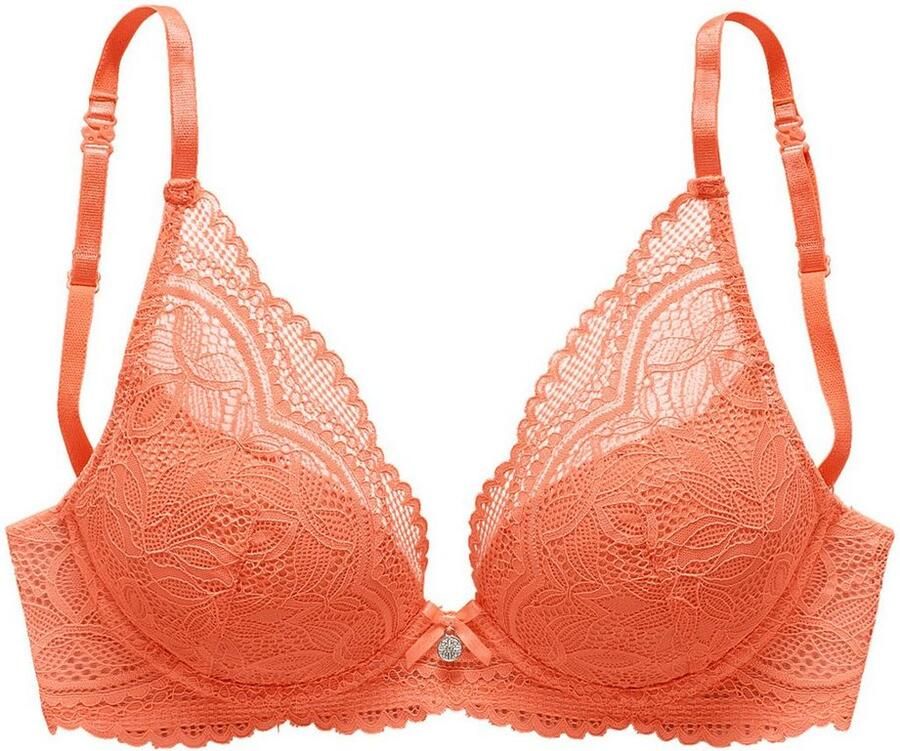 Nuance Bh met halterbandjes Vivianna met verschillende bandjes varianten met bloemige kant lingerie