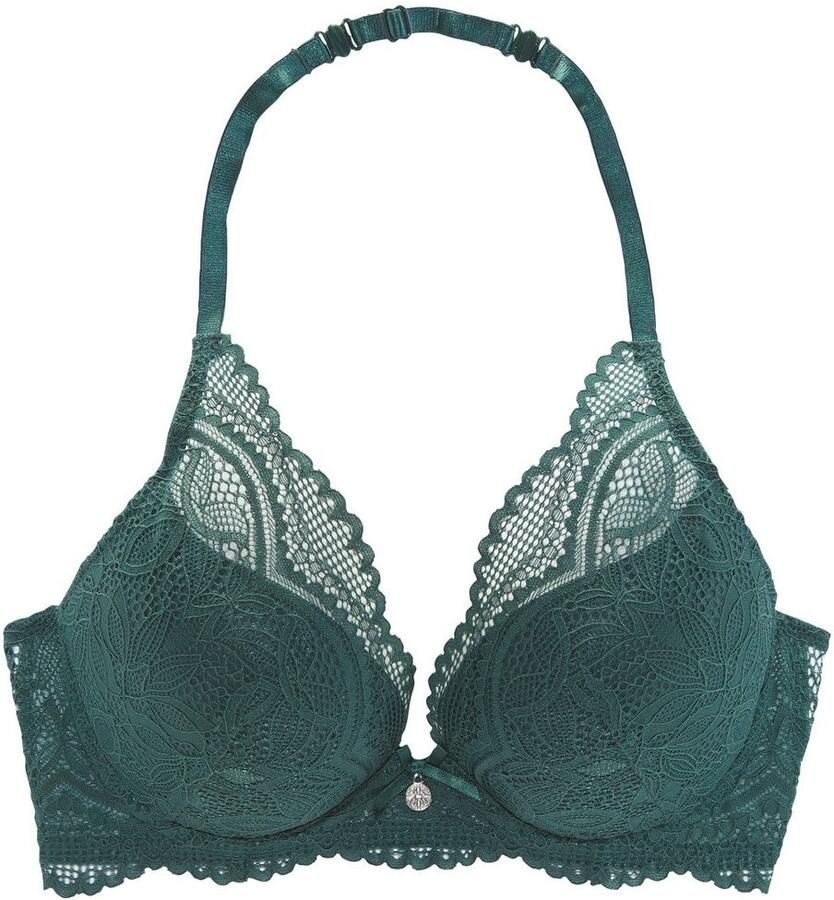 Nuance Bh met halterbandjes Vivianna met verschillende bandjes varianten met bloemige kant lingerie - Foto 8