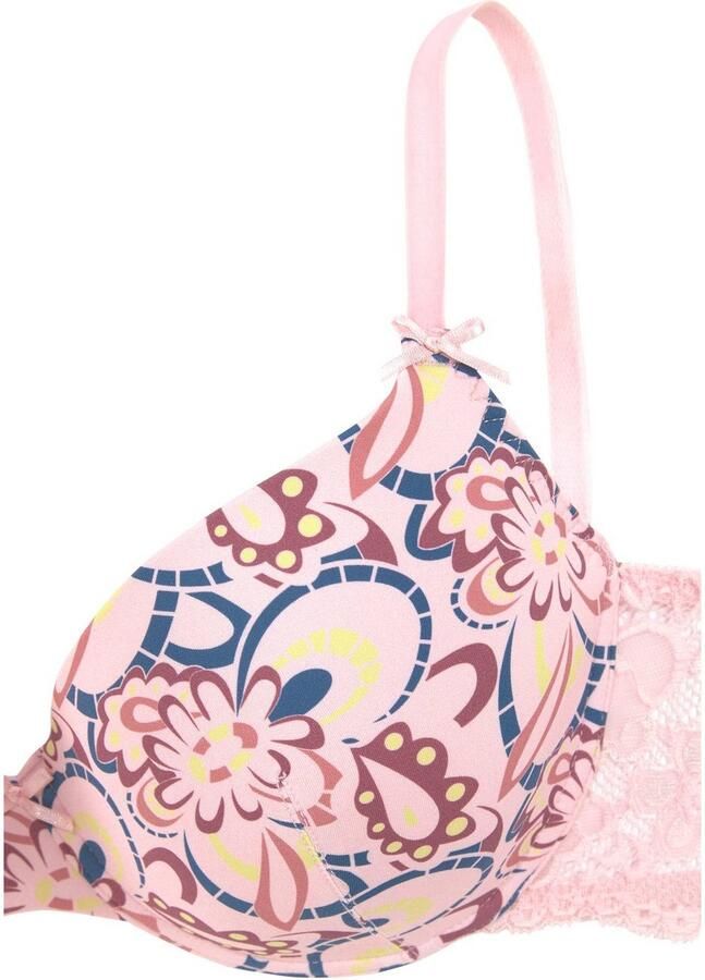 Nuance Bh met steuncups achter van kant cups van microtouch dessous