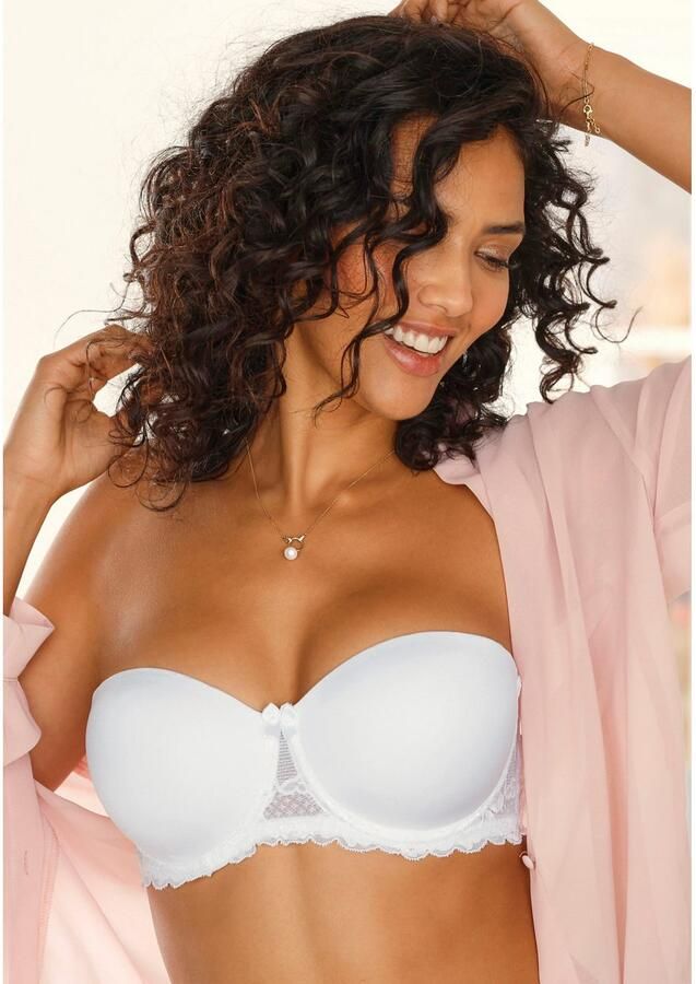 Nuance Bh met steuncups met afneembare bandjes en details van kant dessous - Foto 5