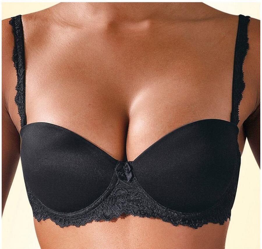 Nuance Bh met steuncups met afneembare bandjes en details van kant dessous