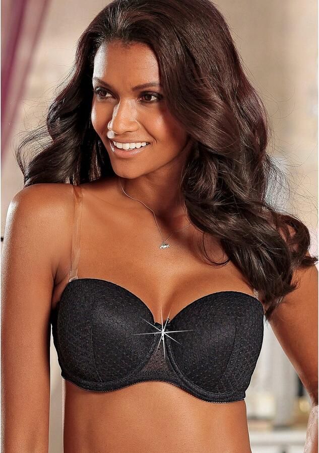 Nuance Bh met steuncups met beugel van kant met afneembare transparante bandjes ondergoed - Foto 5