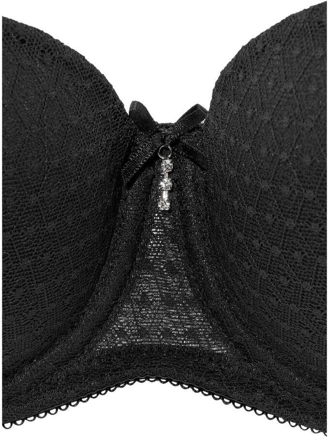 Nuance Bh met steuncups met beugel van kant met afneembare transparante bandjes ondergoed - Foto 2