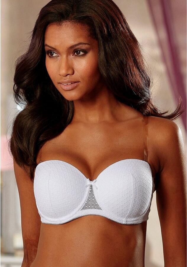 Nuance Bh met steuncups met beugel van kant met afneembare transparante bandjes ondergoed - Foto 6