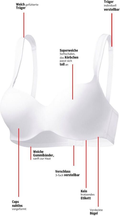 Nuance Bh met steuncups Optimizer met beugel - Foto 7