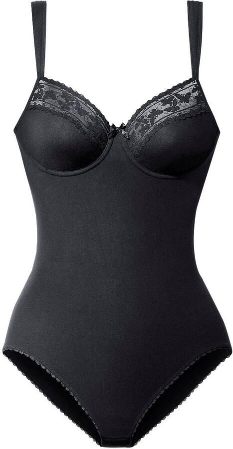 Nuance Body met fijne details en kanten inzet - Foto 5