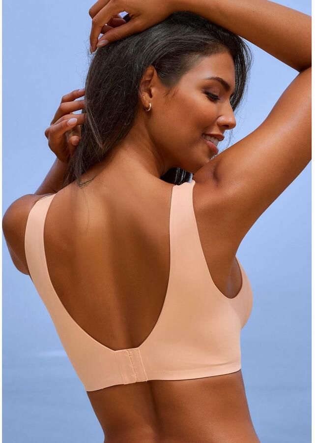 Nuance Bralette-bh Basic Lingerie seamless zonder beugel met uitneembare Kussens - Foto 3