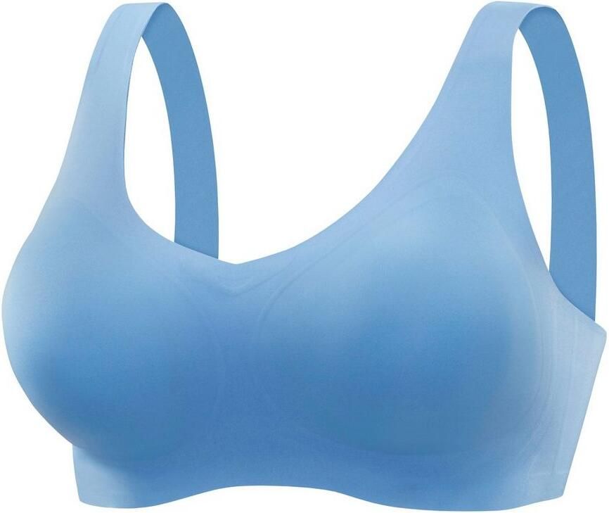 Nuance Bralette-bh Basic Lingerie seamless zonder beugel met uitneembare Kussens