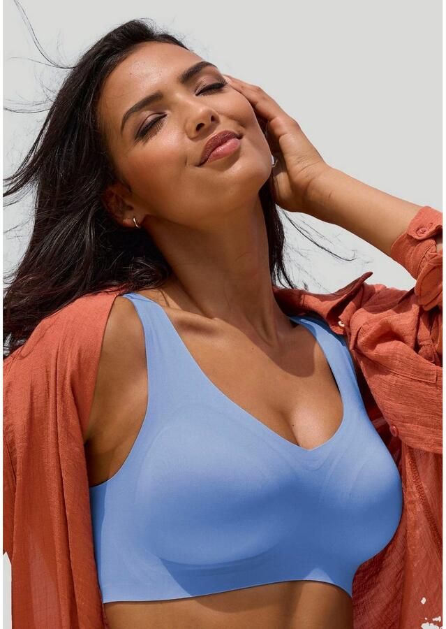 Nuance Bralette-bh Basic Lingerie seamless zonder beugel met uitneembare Kussens - Foto 2