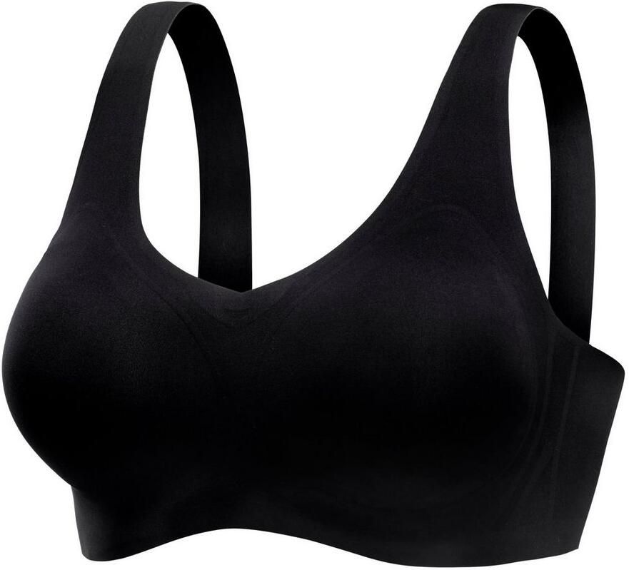 Nuance Bralette-bh Basic Lingerie seamless zonder beugel met uitneembare Kussens - Foto 5