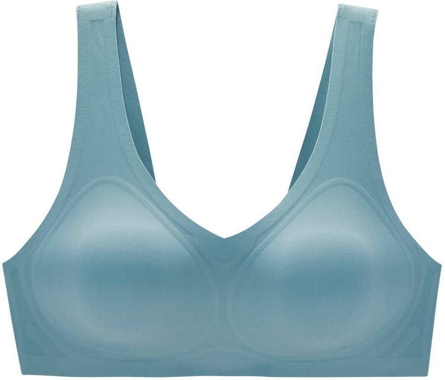 Nuance Bralette-bh Basic Lingerie seamless zonder beugel met uitneembare Kussens