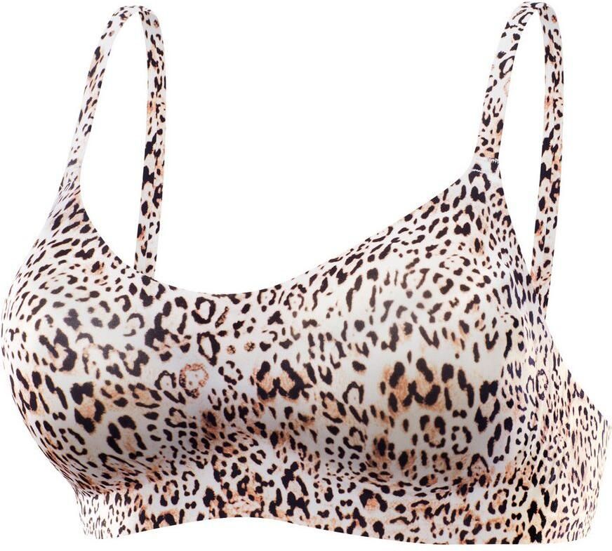 Nuance Bralette-bh NAADLOOS zonder beugels met verwijderbaar push-up kussen basic lingerie - Foto 3