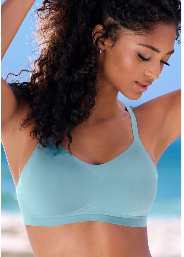 Nuance Bralette-bh NAADLOOS zonder beugels met verwijderbaar push-up kussen basic lingerie