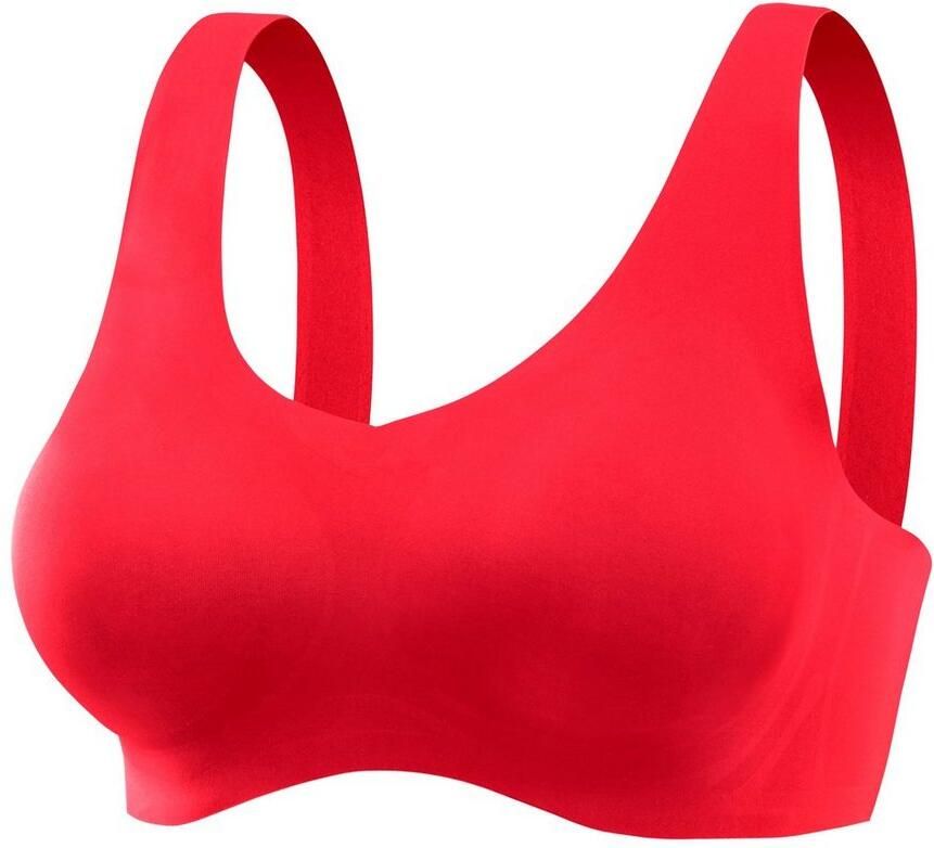 Nuance Bralette-bh SEAMLESS zonder beugels met geïntegreerd push-up kussen Basic Lingerie