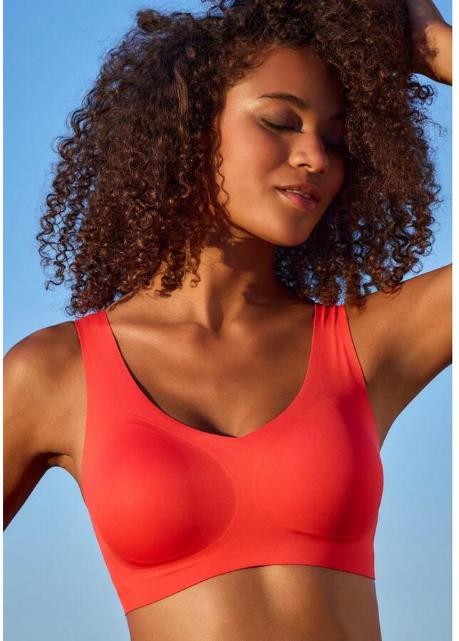 Nuance Bralette-bh SEAMLESS zonder beugels met geïntegreerd push-up kussen Basic Lingerie - Foto 2