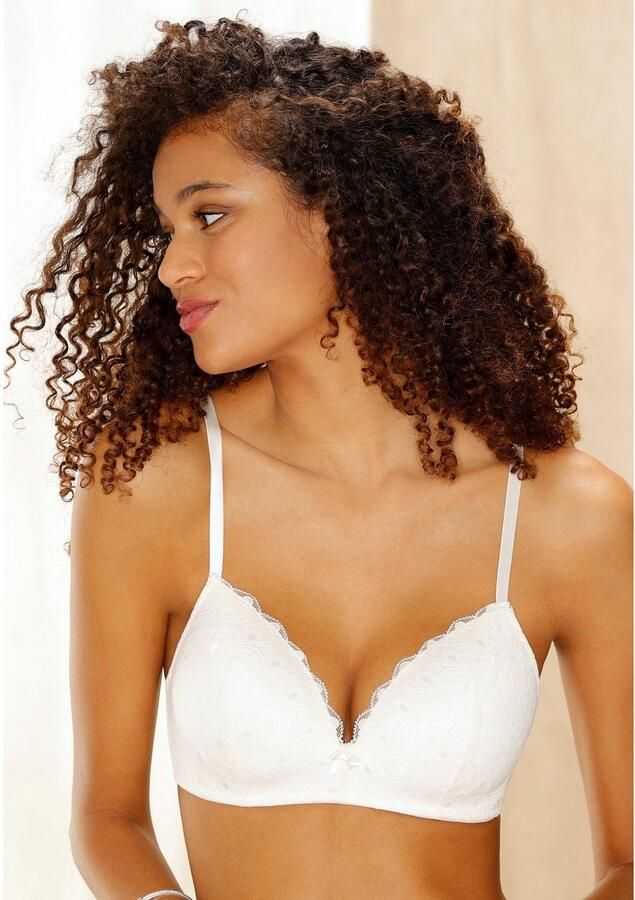 Nuance Bralette-bh zonder beugels met kant dessous