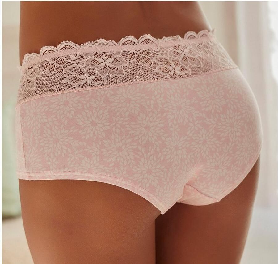 Nuance Hipster met gebloemde kanten band