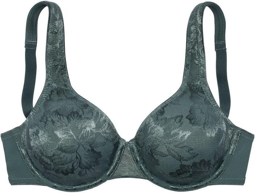 Nuance Minimizer-bh met beugel & brede bandjes van plat glanzend kant - Foto 4