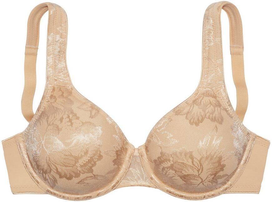 Nuance Minimizer-bh met beugel & brede bandjes van plat glanzend kant - Foto 4