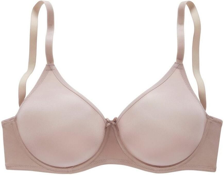 Nuance Minimizer-bh met beugel en naadloze cups van glanzend materiaal basic - Foto 5