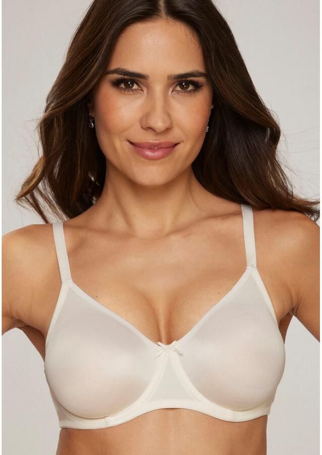 Nuance Minimizer-bh met beugel en naadloze cups van glanzend materiaal basic