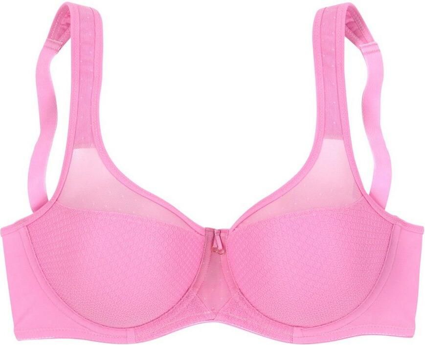 Nuance Minimizer-bh met beugel en transparante netinzetten in de bovenste cup - Foto 3