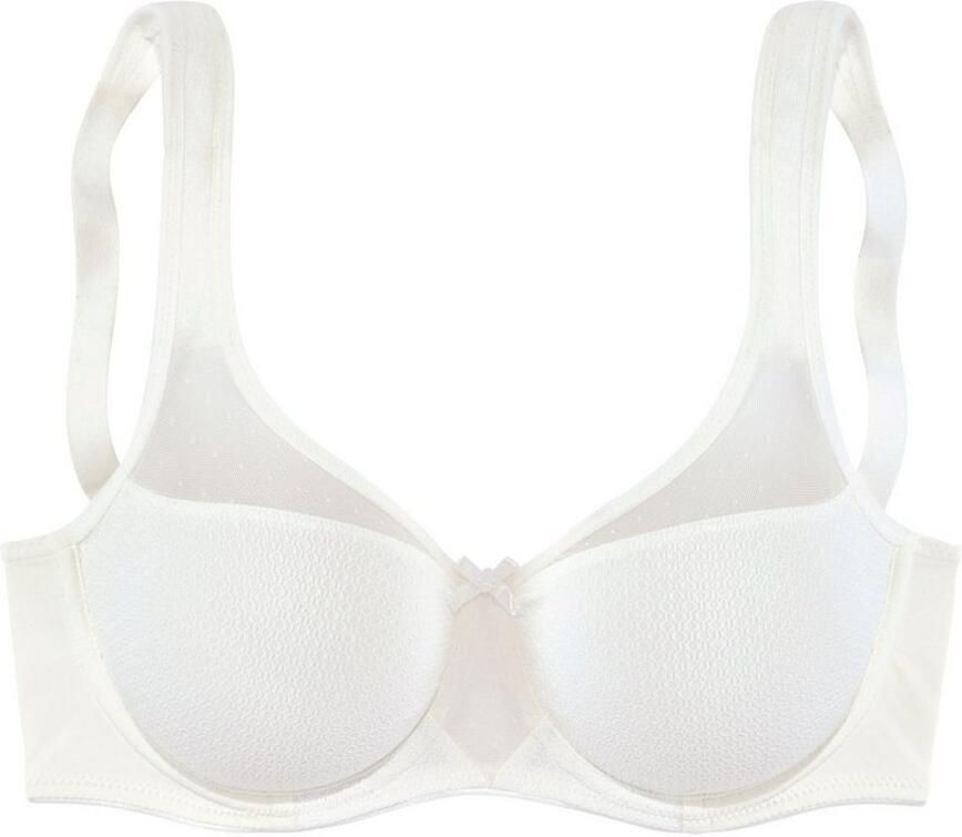 Nuance Minimizer-bh met beugel en transparante netinzetten in de bovenste cup - Foto 4