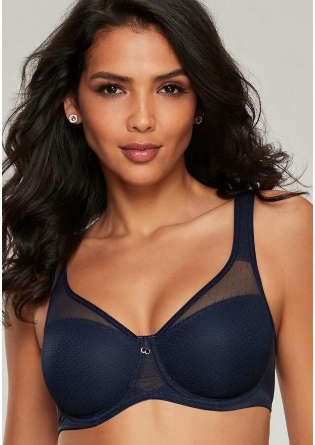 Nuance Minimizer-bh met beugel en transparante netinzetten in de bovenste cup - Foto 2