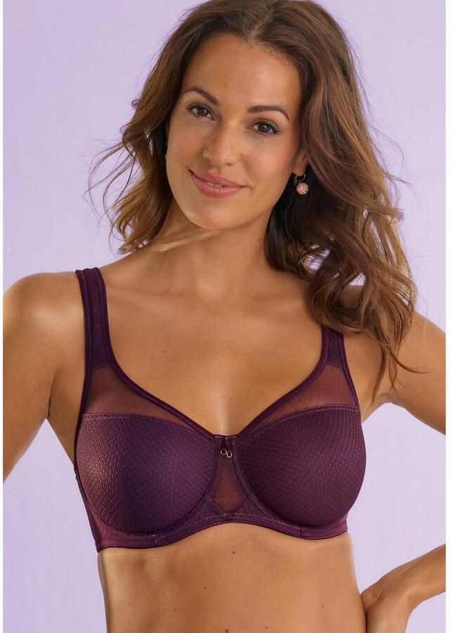 Nuance Minimizer-bh met beugel en transparante netinzetten in de bovenste cup - Foto 2