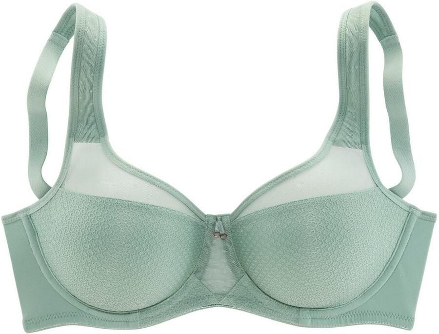 Nuance Minimizer-bh met beugel en transparante netinzetten in de bovenste cup - Foto 4