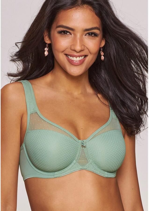 Nuance Minimizer-bh met beugel en transparante netinzetten in de bovenste cup